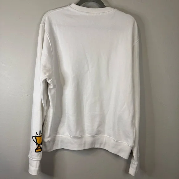 Nike Sportswear Club French Terry Crew Neck Sweatshirt Medium - Picture 5 of 6